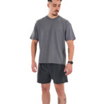 MuscleCloth Basic Oversize T-Shirt Füme