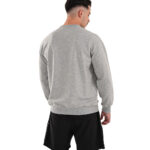 MuscleCloth Basic Sweatshirt Gri Melanj