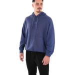 MuscleCloth Elite Oversize Kapüşonlu Sweatshirt İndigo