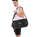 MuscleCloth Players Silindir Çanta Siyah