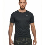 MuscleCloth Running Kısa Kollu T-Shirt Siyah