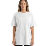 MuscleCloth Training Kadın Oversize T-Shirt Kırık Beyaz