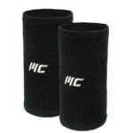 MuscleCloth Training Uzun Havlu Bileklik 2’li Paket Siyah