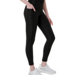 MuscleCloth Aura Cepli Toparlayıcı Tayt Siyah