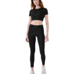 MuscleCloth Aura Cepli Toparlayıcı Tayt Siyah