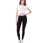 MuscleCloth Nova Seamless Crop T-Shirt Beyaz