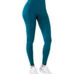 MuscleCloth Nova Seamless Desenli Push-Up Tayt Cool Blue