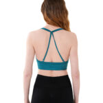 MuscleCloth Nova Seamless İpli Bra Cool Blue