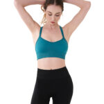 MuscleCloth Nova Seamless İpli Bra Cool Blue
