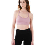 MuscleCloth Nova Seamless İpli Bra Pembe