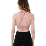 MuscleCloth Nova Seamless İpli Bra Pembe