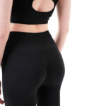 MuscleCloth Nova Seamless Push-Up Tayt Siyah