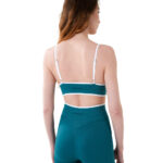 MuscleCloth Nova Seamless Sport Bra Cool Blue