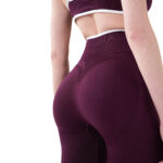 MuscleCloth Nova Seamless Sport Tayt Bordo