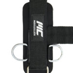 MuscleCloth Pro Big Grip Wrist Cuff 2’li Paket Siyah