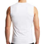 MuscleCloth Tech Kolsuz T-Shirt Beyaz