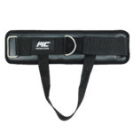 MuscleCloth Deri Padded Ankle Cuff Taban Destekli 2’li Paket Siyah