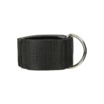 MuscleCloth Padded Lifting Straps + Padded Ankle Cuff Seti Siyah